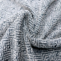 Stock textiles Jacquard plain customized twisting twisted yarn knit stock lot fabric shaoxing